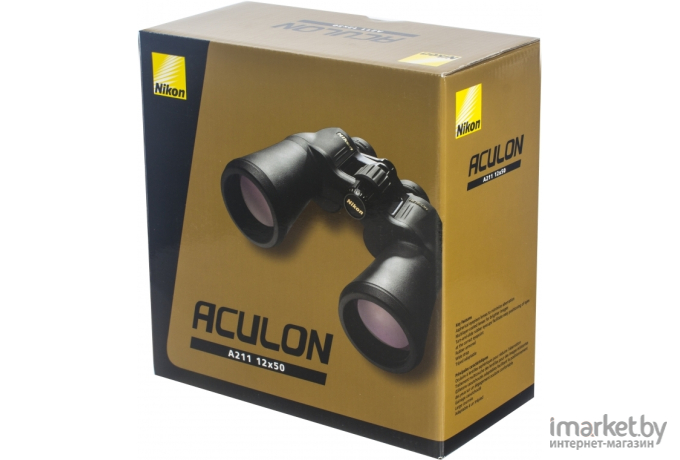 Бинокль Nikon Aculon A211 12x50 (черный)