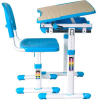 Парта + стул Fun Desk Piccolino (голубой) [211458]