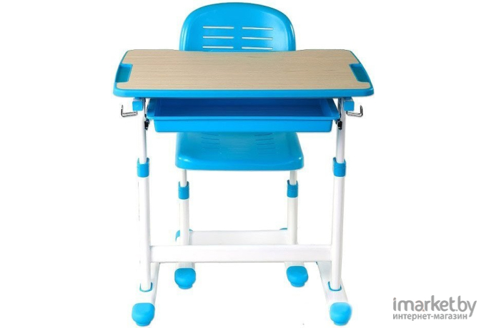 Парта + стул Fun Desk Piccolino (голубой) [211458]