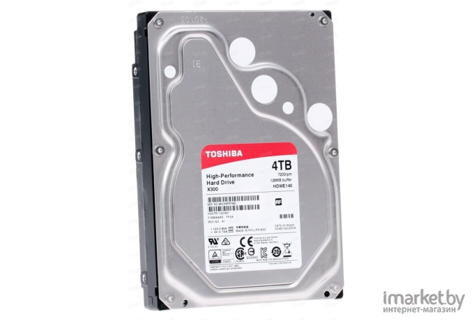 Жесткий диск Toshiba X300 4TB [HDWE140UZSVA]