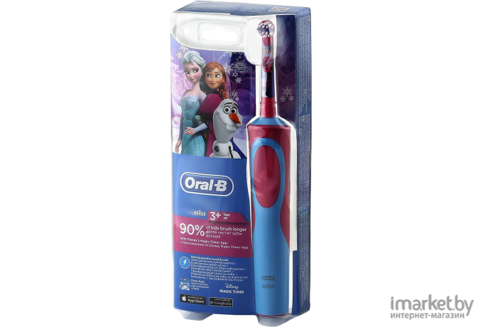 Электрическая зубная щетка Braun Oral-B Stages Power Frozen (D12.513.K)