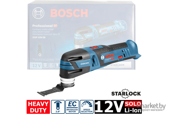 Мультифункциональная шлифмашина Bosch GOP 12V-28 Professional [06018B5001]