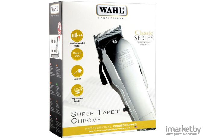 Машинка для стрижки волос Wahl 4005-0472 Chrome Super Taper