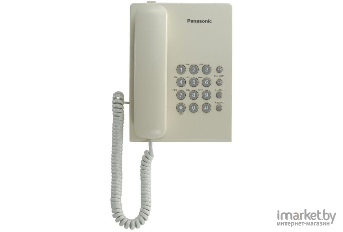 Проводной телефон Panasonic KX-TS2350RUJ (бежевый)