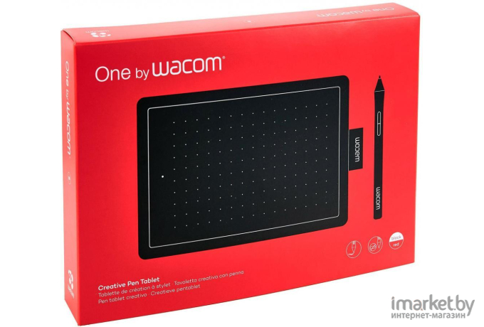 Графический планшет Wacom One by Wacom 2 Small CTL-472-N