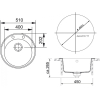 Кухонная мойка Franke ROG 610-41 3.5, графит, стоп-вентиль в комплекте [114.0175.158]