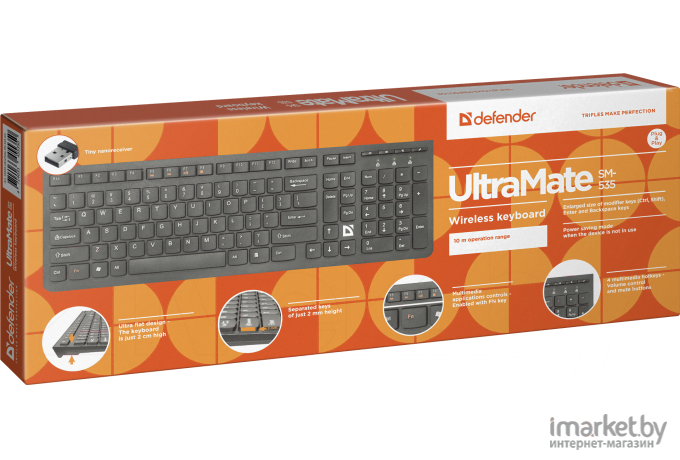 Клавиатура Defender UltraMate SM-535 RU