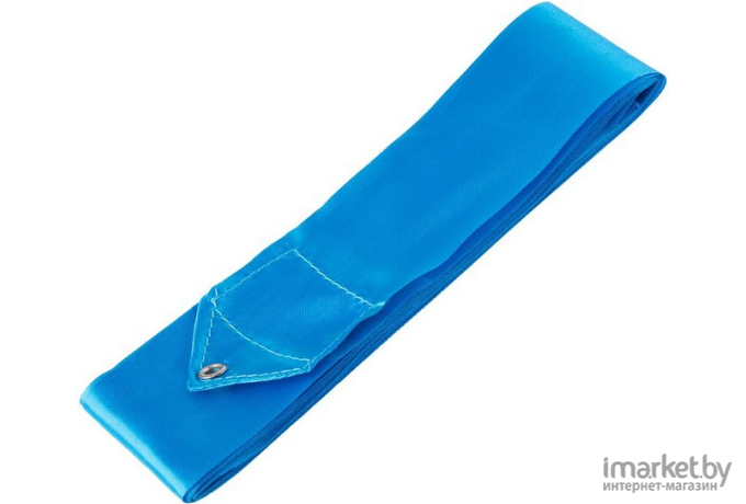 Лента для гимнастики Amely AGR-201 6м с палочкой 56 см синий