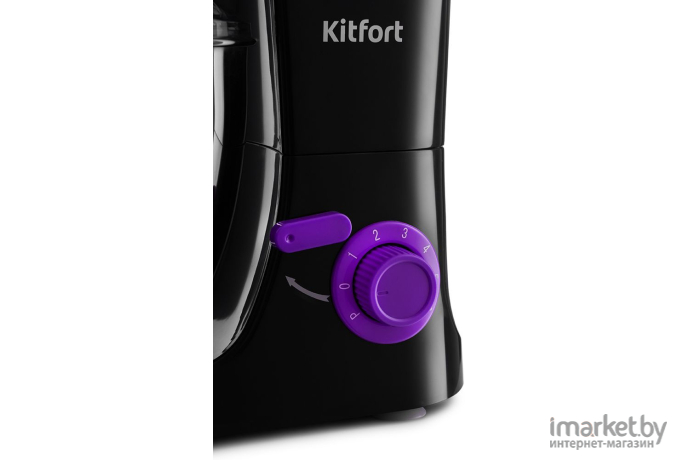 Миксер Kitfort KT-3044-1 черный/фиолетовый