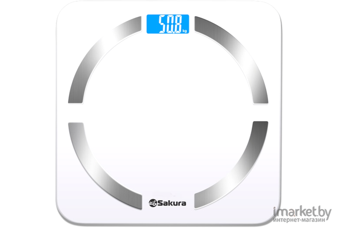 Весы напольные Sakura SA-5056W белый