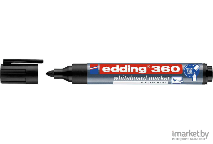 Маркер для доски Edding 360 черный (e-360-1)